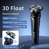KOMEX 3 Rotary Head Cross-border three-in-one Electric shaver for adults details Picture